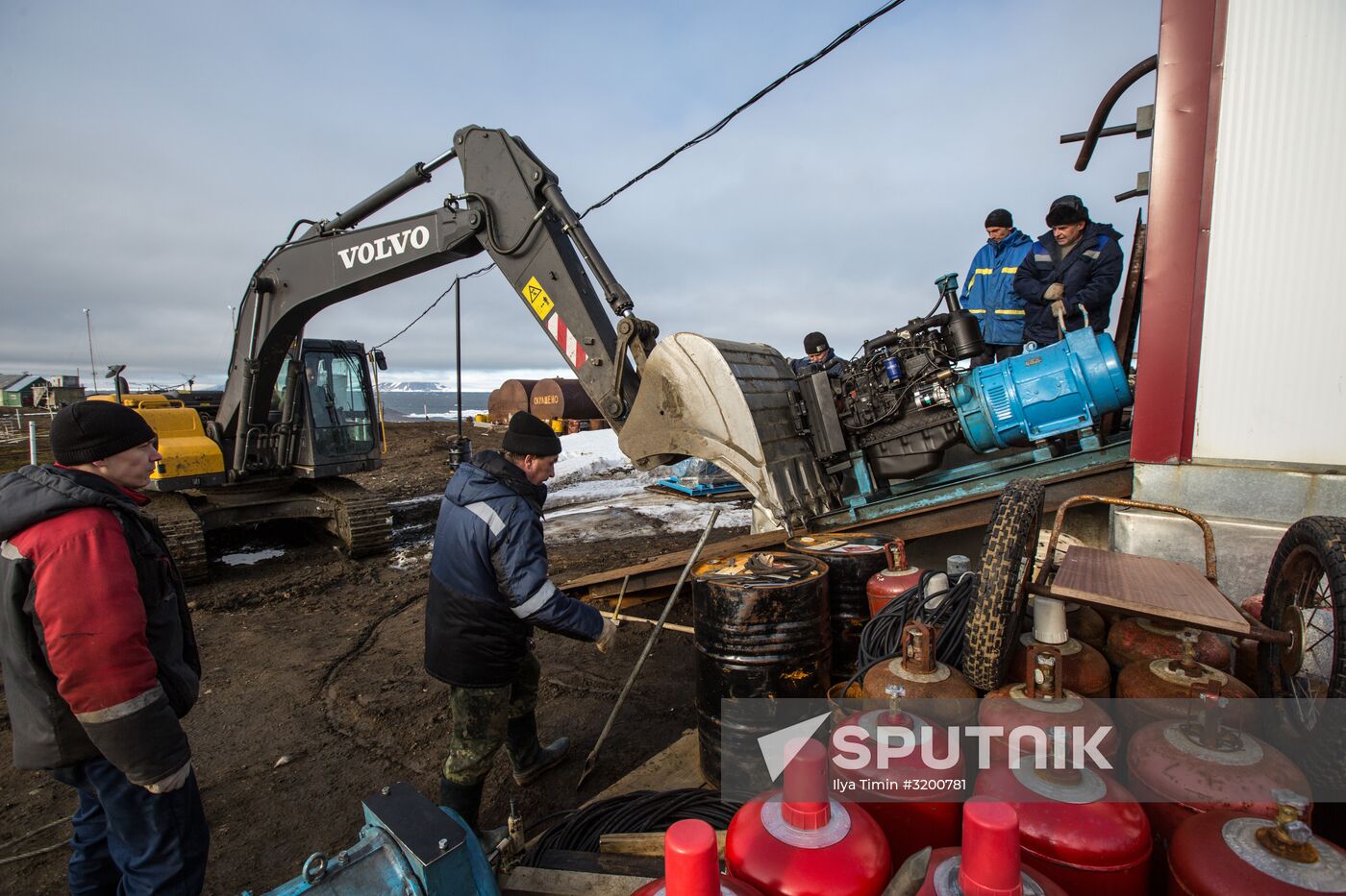 Ernst Krenkel Polar Station on Heiss Island, Franz Josef Land