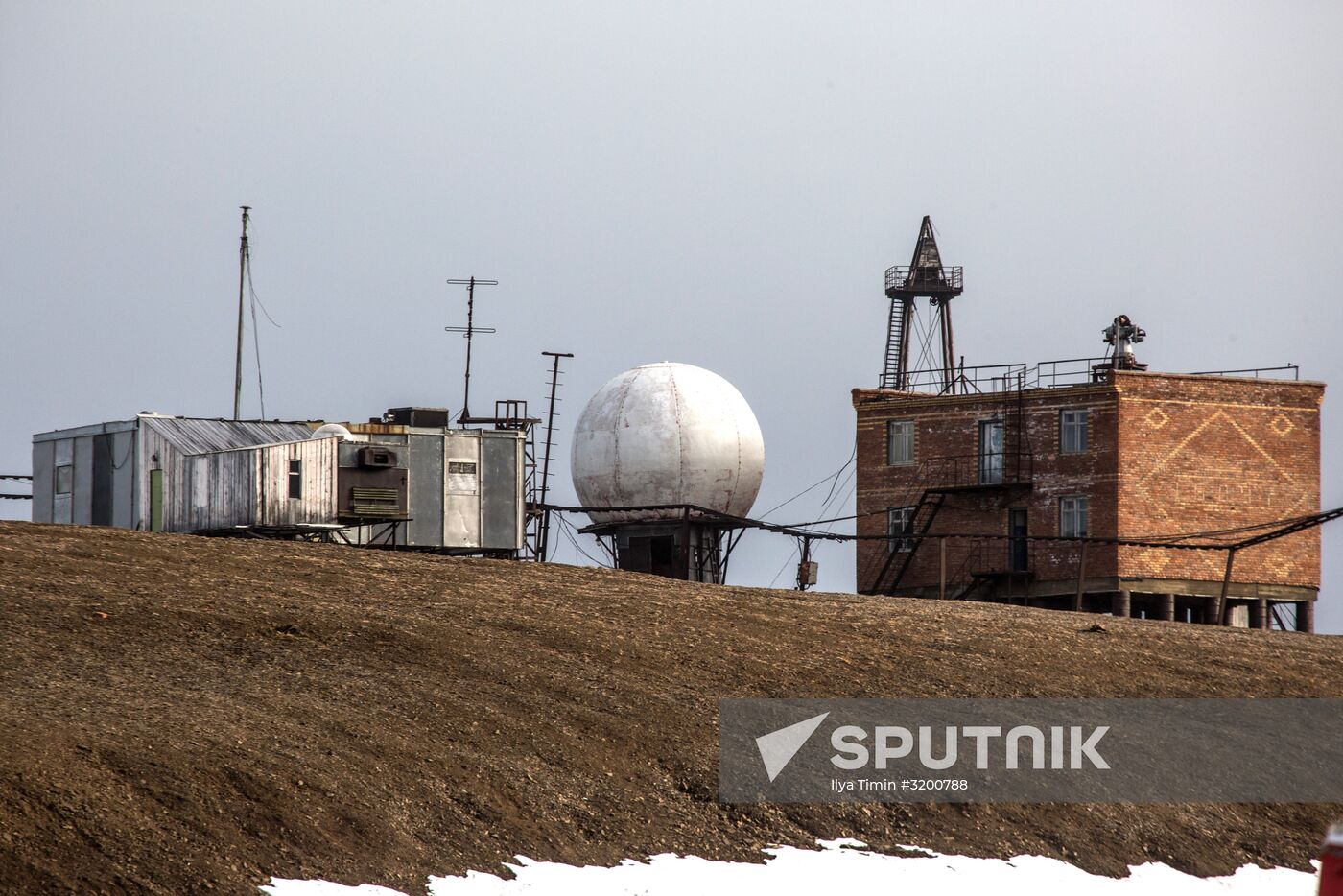 Ernst Krenkel Polar Station on Heiss Island, Franz Josef Land