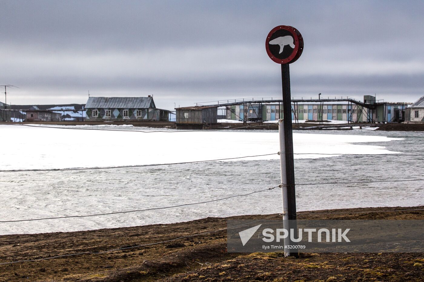 Ernst Krenkel Polar Station on Heiss Island, Franz Josef Land