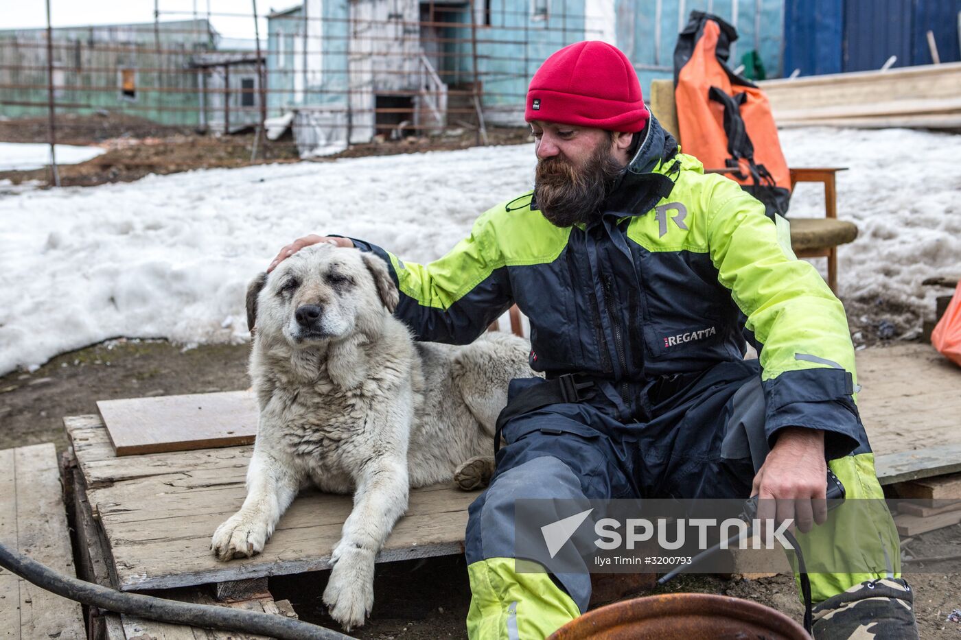 Ernst Krenkel Polar Station on Heiss Island, Franz Josef Land