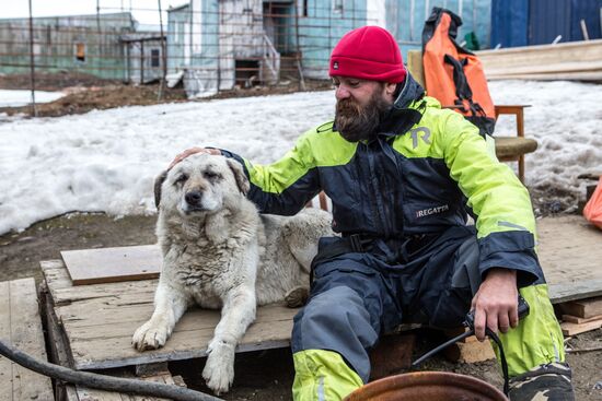 Ernst Krenkel Polar Station on Heiss Island, Franz Josef Land