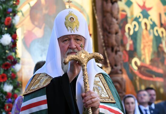 Patriarch Kirill's working visit to Astrakhan. Day two