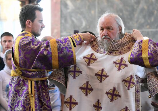 Patriarch Kirill's working visit to Astrakhan. Day two