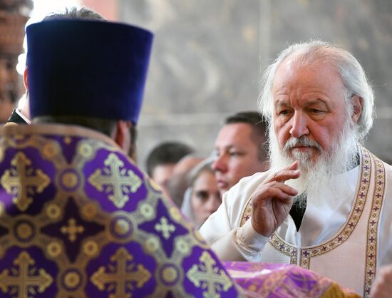 Patriarch Kirill's working visit to Astrakhan. Day two