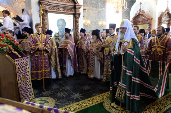 Patriarch Kirill's working visit to Astrakhan. Day two