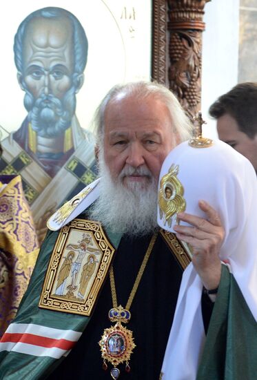 Patriarch Kirill's working visit to Astrakhan. Day two