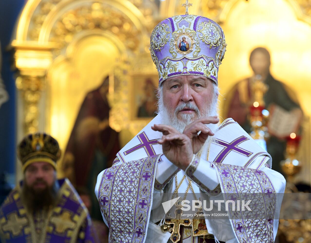 Patriarch Kirill's working visit to Astrakhan. Day two