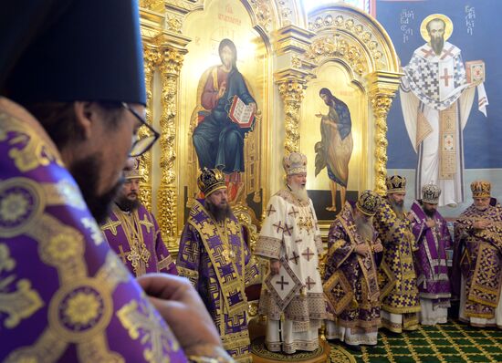 Patriarch Kirill's working visit to Astrakhan. Day two