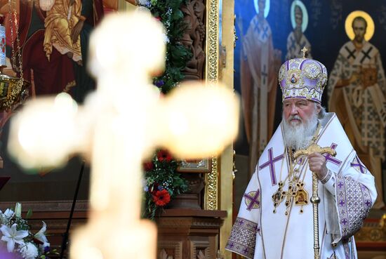 Patriarch Kirill's working visit to Astrakhan. Day two