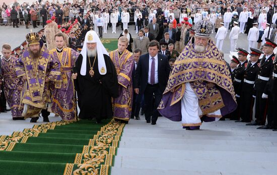 Patriarch Kirill's working visit to Astrakhan. Day two
