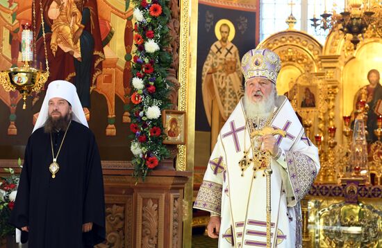 Patriarch Kirill's working visit to Astrakhan. Day two