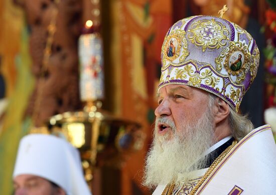 Patriarch Kirill's working visit to Astrakhan. Day two