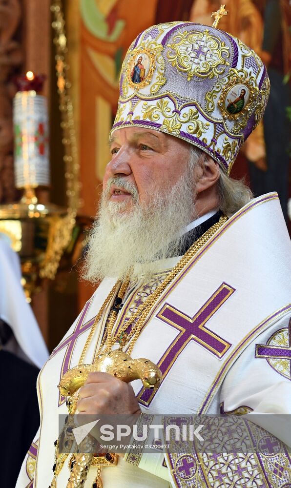 Patriarch Kirill's working visit to Astrakhan. Day two