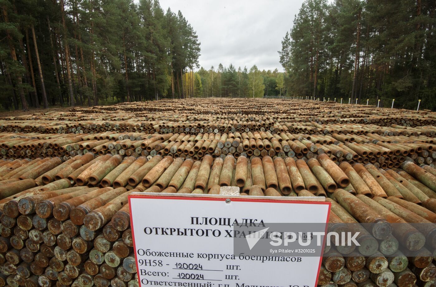 Russia completes program for chemical weapon destruction