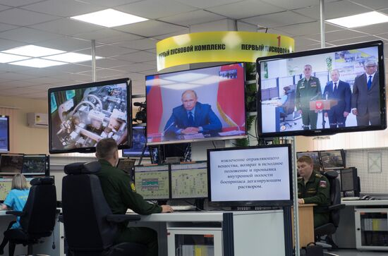 Russia completes program for chemical weapon destruction