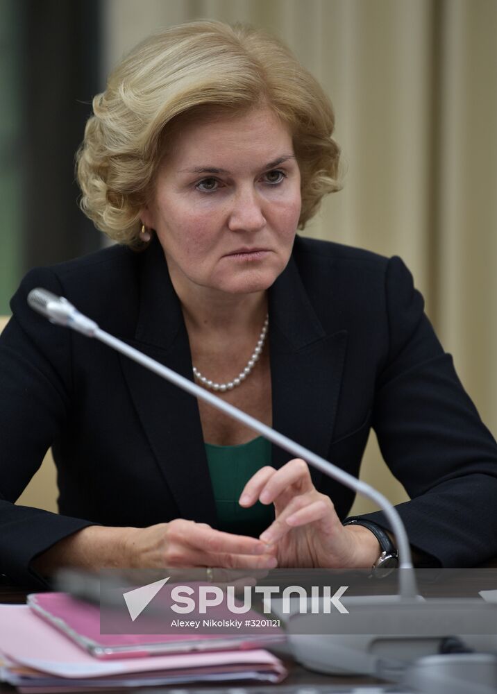 President Vladimir Putin holds meeting with Government members