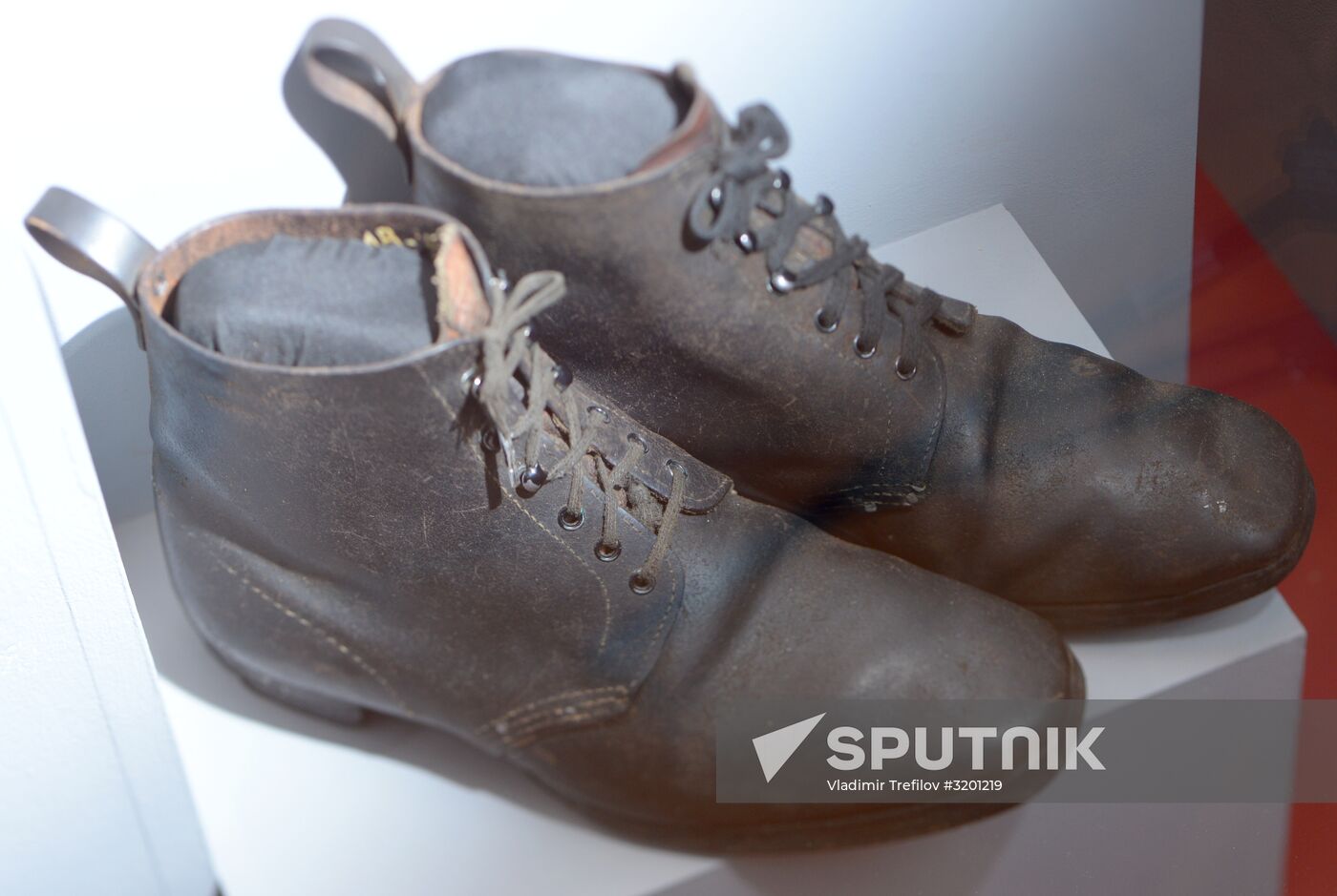 Lenin historical document exhibition items