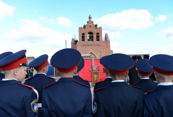 Patriarch Kirill's working visit to Astrakhan. Day two
