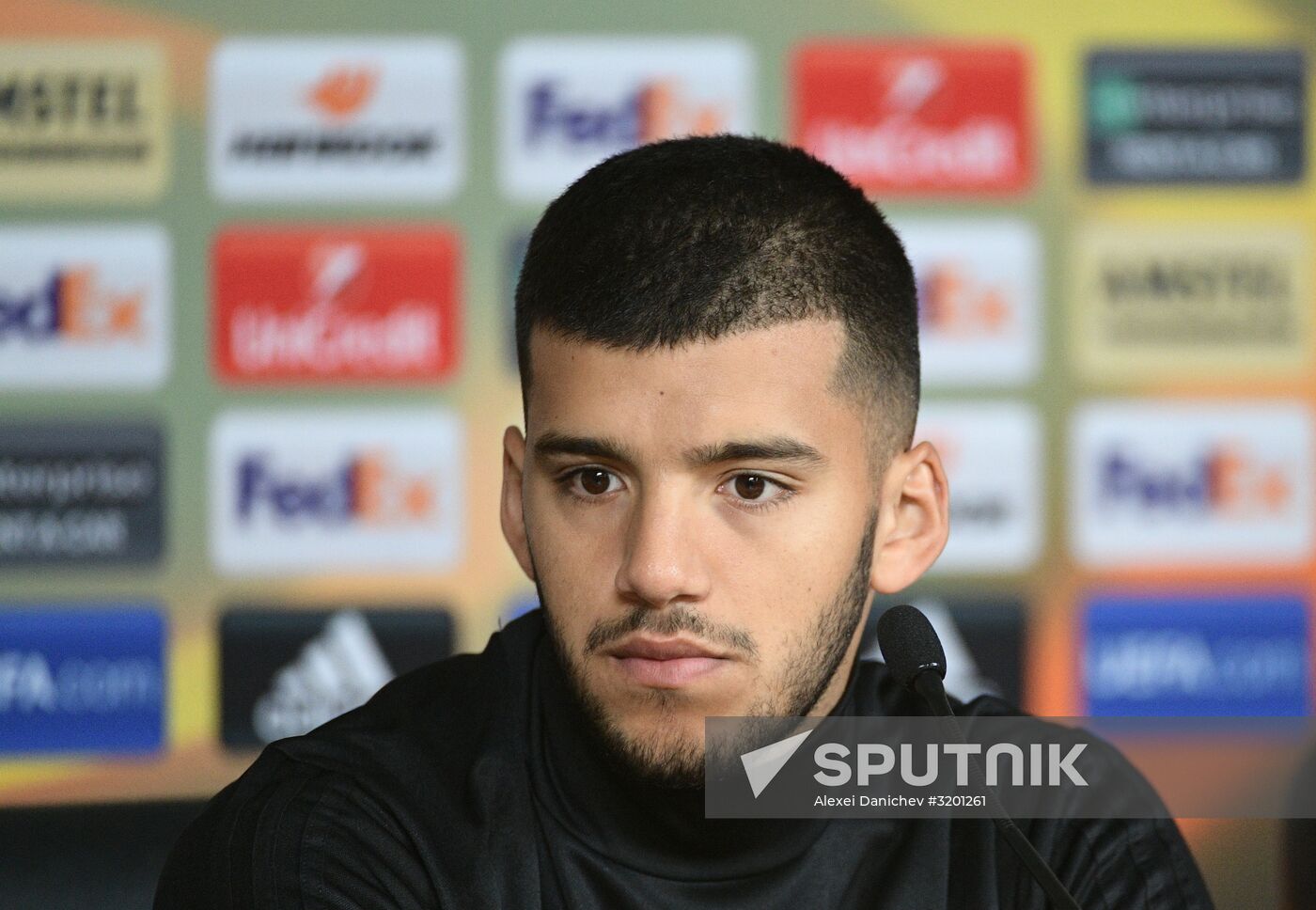Football. UEFA Europa League. Real Sociedad's training session