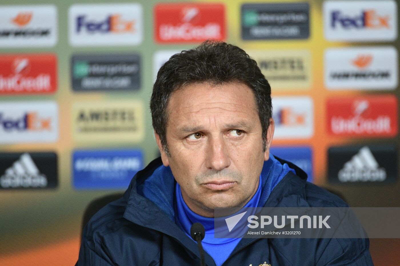 Football. UEFA Europa League. Real Sociedad's training session
