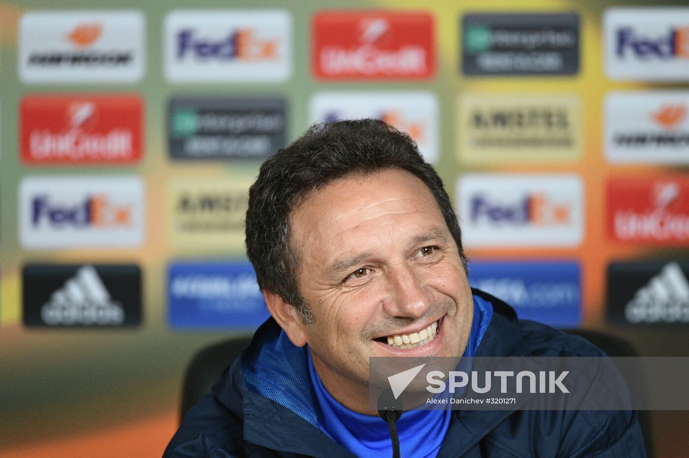 Football. UEFA Europa League. Real Sociedad's training session