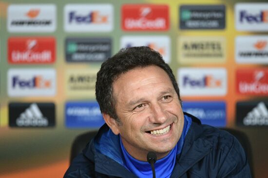 Football. UEFA Europa League. Real Sociedad's training session