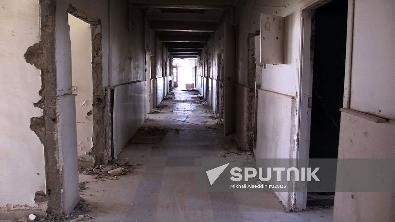 Assad State Hospital in Deir ez-Zor