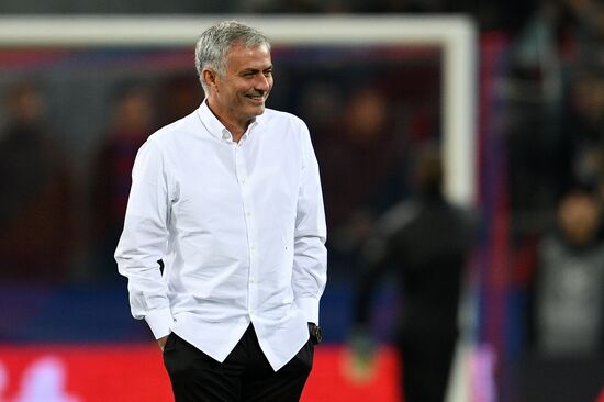 Football. UEFA Champions League. CSKA vs. Manchester United