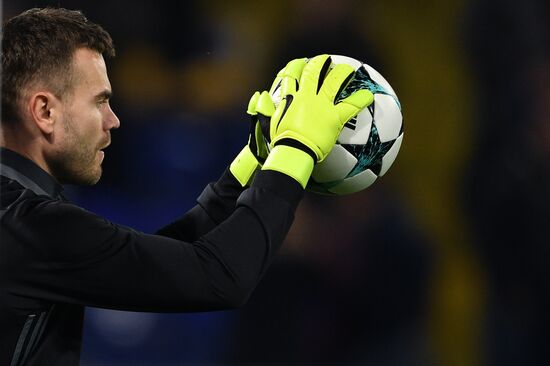 Football. UEFA Champions League. CSKA vs. Manchester United