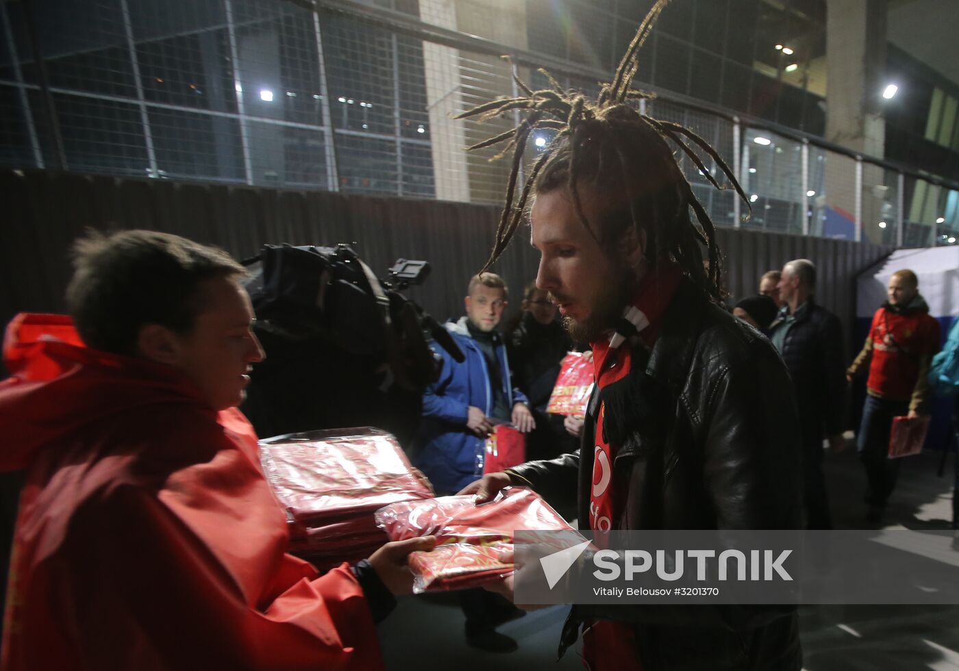 Football. UEFA Champions League. CSKA vs. Manchester United
