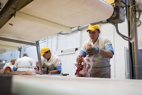 Kuban meat-processing plant in Krasnodar Territory