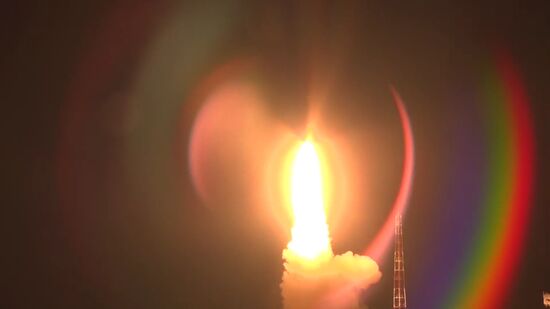 RS-12M Topol intercontinental ballistic missile launched from Kapustin Yar site