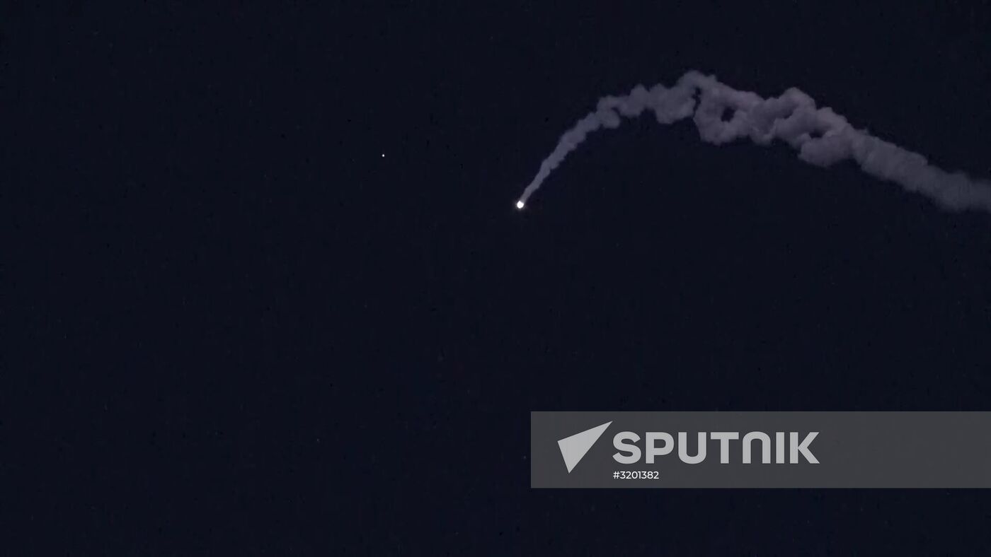 RS-12M Topol intercontinental ballistic missile launched from Kapustin Yar site
