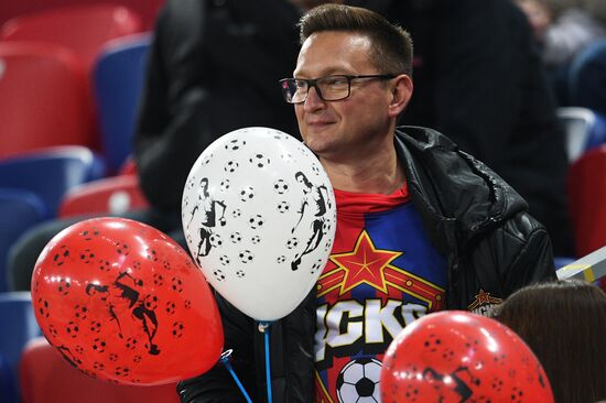 Football. UEFA Champions League. CSKA vs. Manchester United