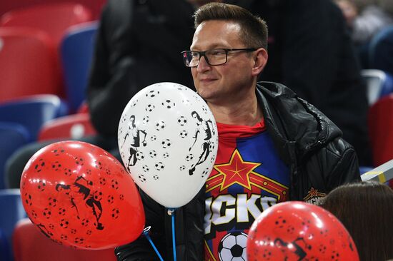 Football. UEFA Champions League. CSKA vs. Manchester United