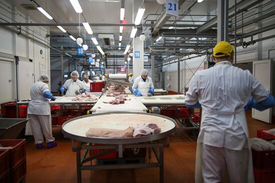 Kuban meat-processing plant in Krasnodar Territory