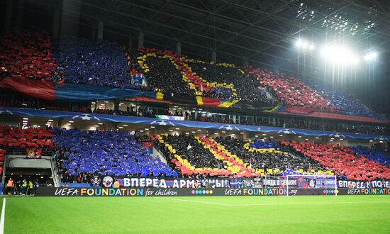 Football. UEFA Champions League. CSKA vs. Manchester United