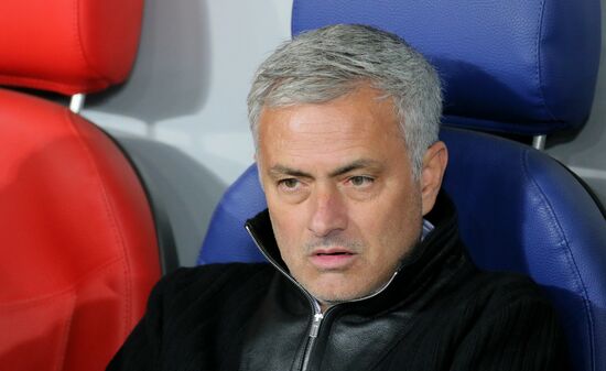 Football. UEFA Champions League. CSKA vs. Manchester United