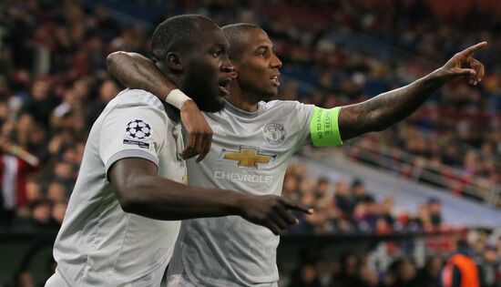 Football. UEFA Champions League. CSKA vs. Manchester United