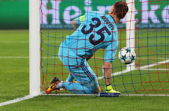 Football. UEFA Champions League. CSKA vs. Manchester United