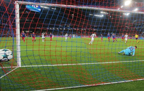 Football. UEFA Champions League. CSKA vs. Manchester United