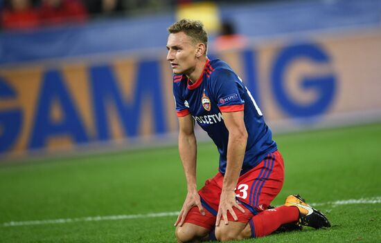 Football. UEFA Champions League. CSKA vs. Manchester United