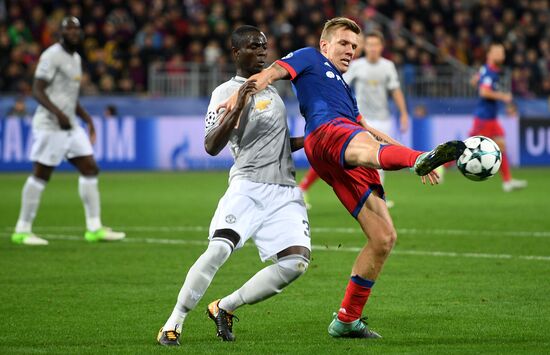 Football. UEFA Champions League. CSKA vs. Manchester United