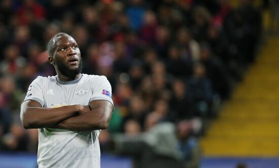 Football. UEFA Champions League. CSKA vs. Manchester United