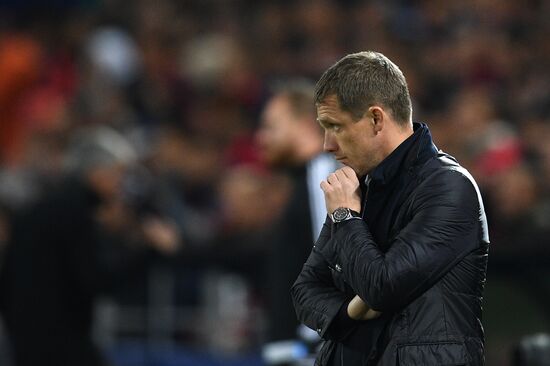 Football. UEFA Champions League. CSKA vs. Manchester United