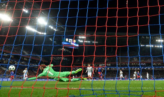 Football. UEFA Champions League. CSKA vs. Manchester United