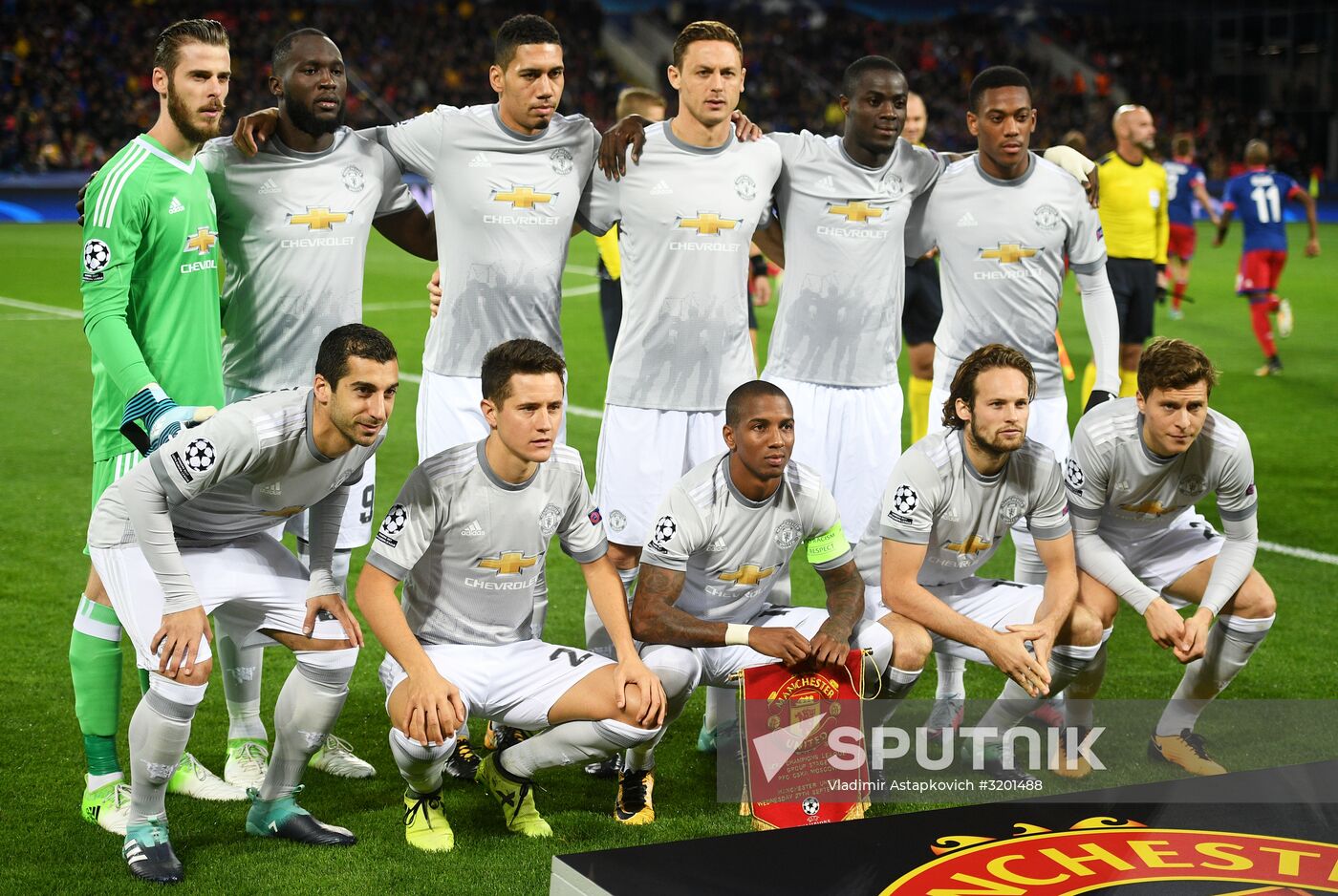 Football. UEFA Champions League. CSKA vs. Manchester United