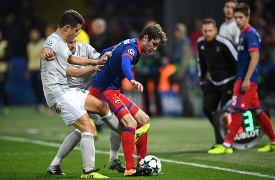 Football. UEFA Champions League. CSKA vs. Manchester United