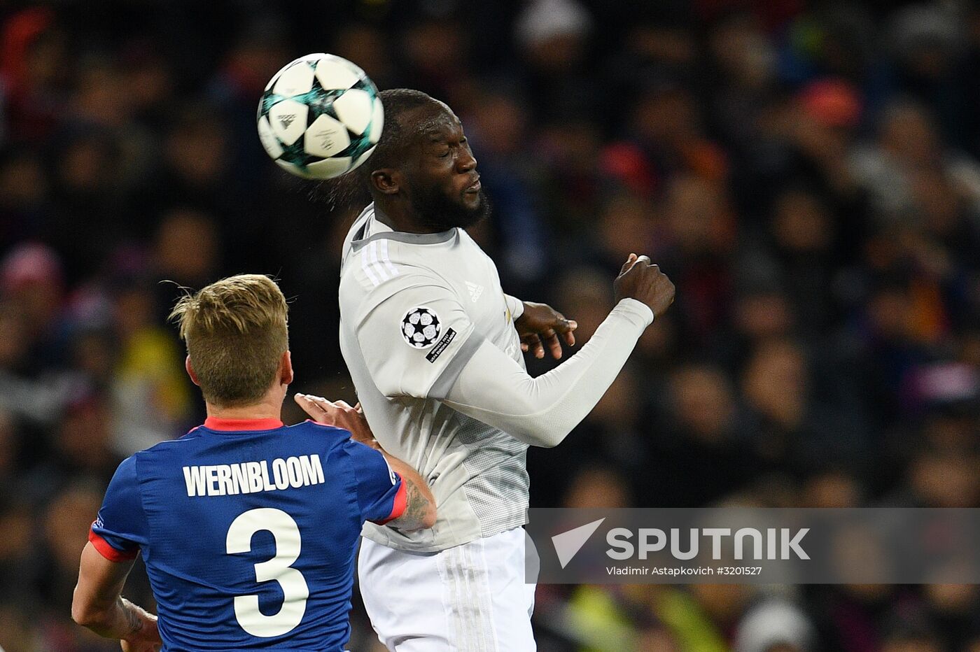 Football. UEFA Champions League. CSKA vs. Manchester United