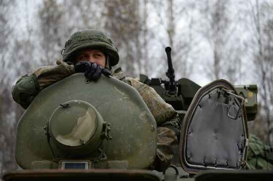 Novosibirsk air defense division of Strategic Missile Troops holds exercise